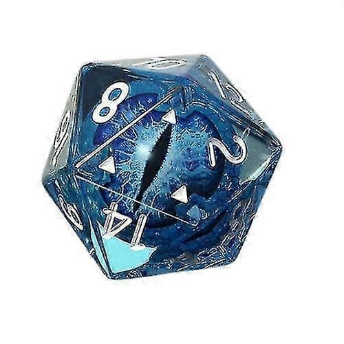 Polyhedral Dragon Eye 20-sidet Terning, Til Rollespil Purple