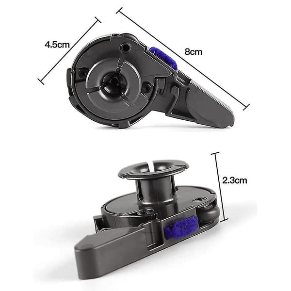 Rullebørste Bar End Cap Deksel for Digital Slim, V8 Slim, V12 V15 Detect Slim Støvsuger -CDSX gray