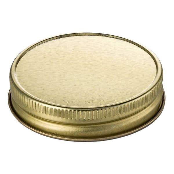 24-pack Mason Jar Lock Regelbunden Öppning Läcksäkra Säkra Mason Lock (guld) -Suz