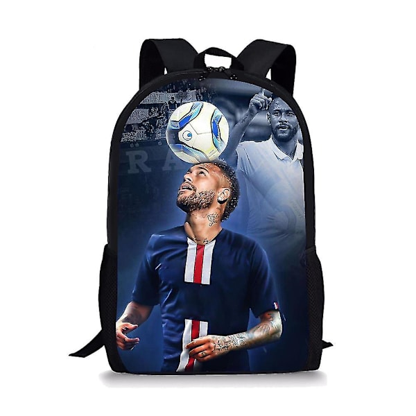 Fotbollsstjärna Neymar Jr Skolväskor för pojkar och flickor 3d Print Skolryggsäckar Barnväska Förskola Ryggsäck Barn Bokväska DB A8