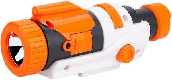 Taktisk lommelygte tilbehør Frontrørsdekoration Sigtekorn til Nerf Stryfe n-Strike Elite Rapidstrike Module Regulator