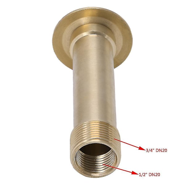 1/2\" Dn15 3/4\" Dn20 Messinkiallaspuolisfääri Suihkusuutin Allas Suihkupää