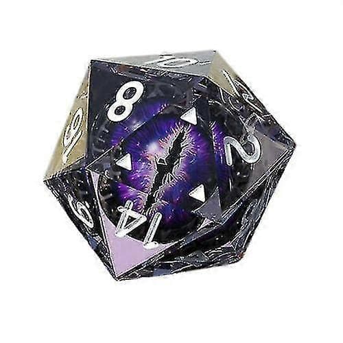 Polyhedral Dragon Eye 20-sidet Terning, Til Rollespil Blue