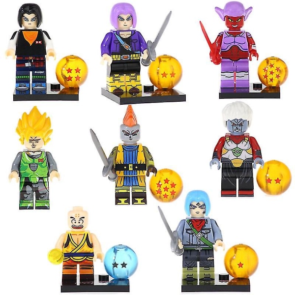 Dragon Ball Minifigur Byggeklosser Lekesett for Barn [DmS] J