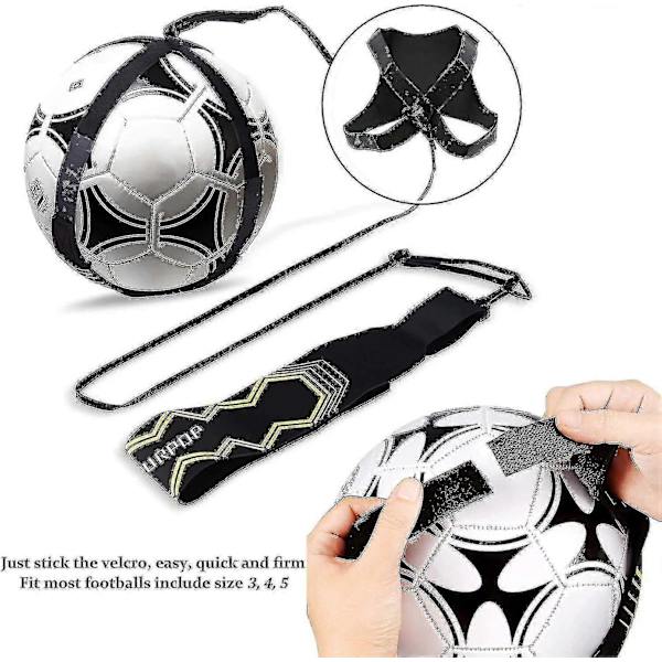 Fotballtreningshjelpemiddel for barn og voksne, fotballball bungee elastisk trening, for fotballgave