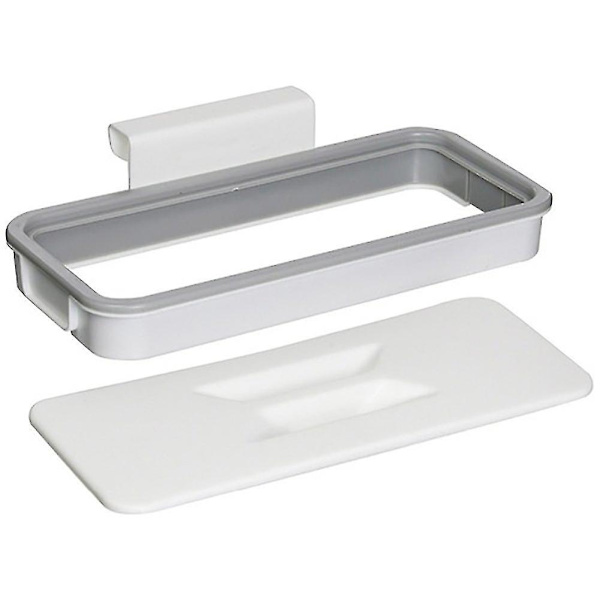 Over The Cabinet Door Garbage Holder Wastebaskets Trash Rack Cupboard Storage Hanger Hanging Trash Can