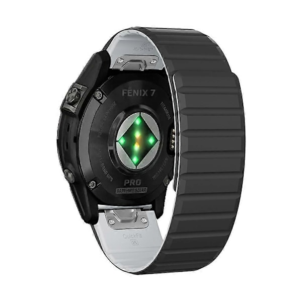 Silikonklokkereim for Garmin Fenix 6 / Fenix 6 Pro