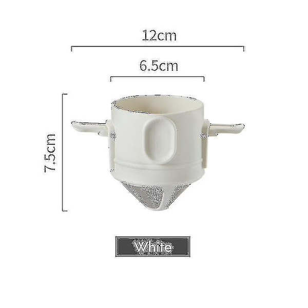 380/510ml Rostfritt Stål Kaffe Mugg Läcksäker Termos Resa Vattenflaska Coffee filter White 380ML