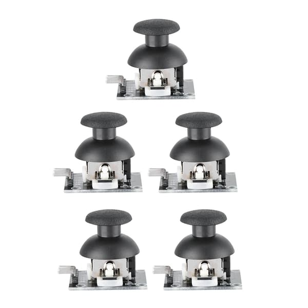 5 st Dubblaxlig Joystickmodul för Arduino Spelkontroll
