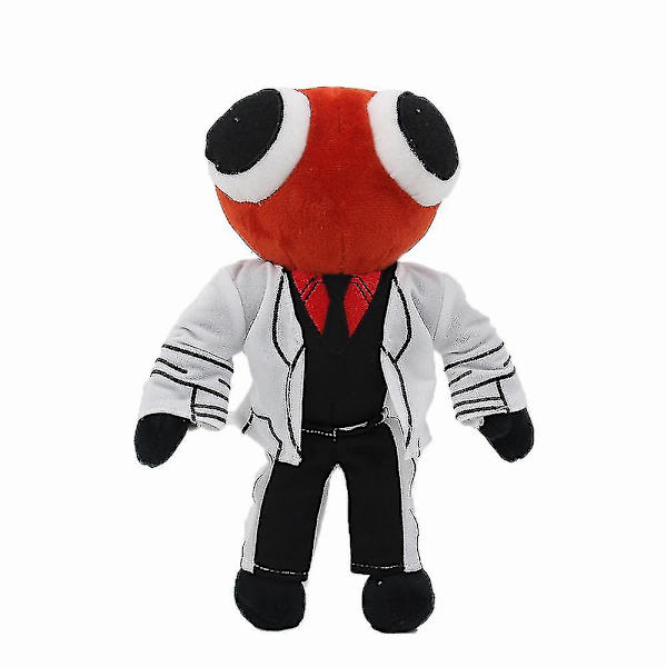 Ny Rygsæk Plys Fyldt Legetøj Kawaii Pikachu Mimikyu Eevee Mew Gengar Snorlax Taske Blød Skoletaske Børnedag Gave (FMY) 25cm red big eye