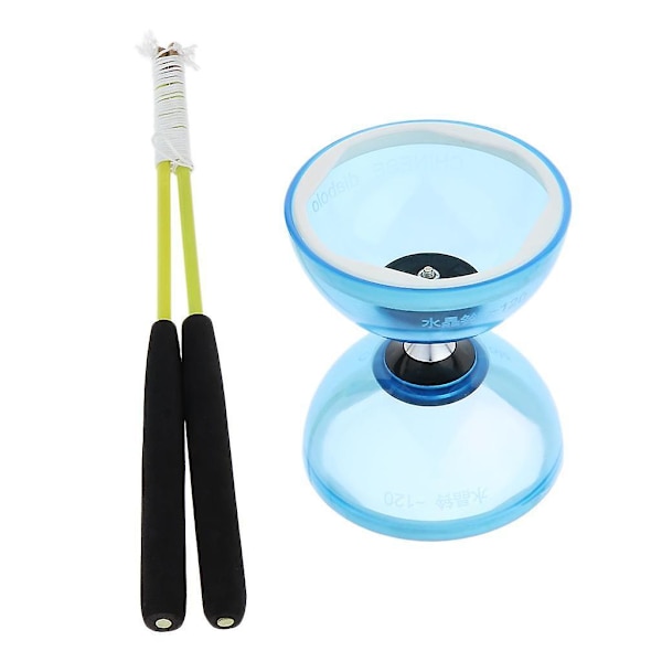 1/2/3/5 Juggling Toys Trippellagret Diabolo 12cm Med Håndstokker & [DmS] Blue 12cm 1 Pc