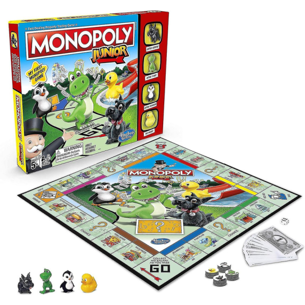 Monopoly Chance Board Game, Fast-paced Family Game For 2-4 Players [hy]  [DmS]