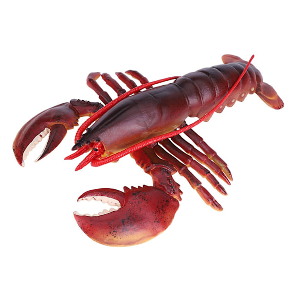 Lobster Toy Simulation Soft Plastic Lobster Seafood Restaurant Prop Decoration Kids Toy