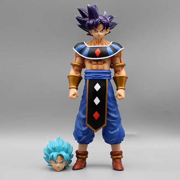 Dragon Ball Whis Beerus Figur Goku Anime Figurer Guderne for Ødelæggelse Figurine Pvc Statue Model Dukke Samleobjekter Legetøj Børnegave (FMY) 18cm Goku and Champa no box