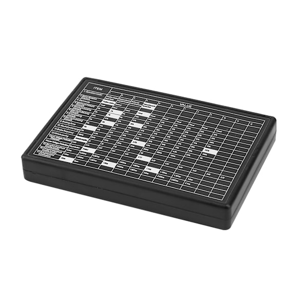 RC-bil Programmerkort Elektronisk Hastighetsregulator Programmerer for RC-bil 25a-120a Børsteløs ESC [DmS] black