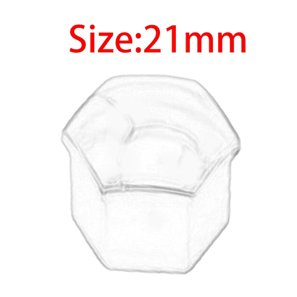 20 stk Dekk Mutter Deksel Dekkfelg Deksel Dekk Mutter Deksel Sølv 17mm Red 21mm Optional