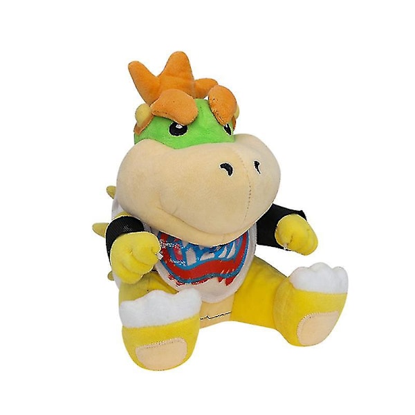 Bowser Jr. -pehmolelu Klassikko Bowser Jr. -täytetty lelu All Star Collection -sarjasta Faneille, Lapsille ja Peliharrastajille