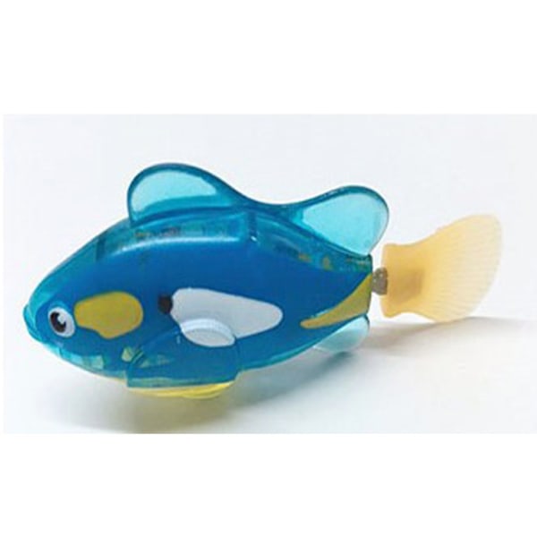 Simuleringsrobot fiskleksak för katter, 2 st akvarellleksak Cat Interactive Pet Toy Electric Fish