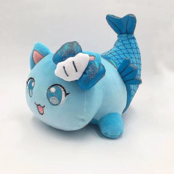 Anime Pokemon Eevee -painatus Opiskelijareppu Cartoon-laukut Unisex-reppu (FMY) Mermaid cat with tail