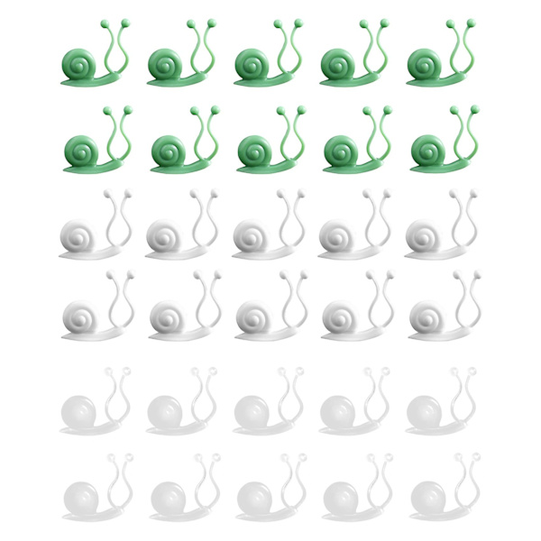 Klatreplante Klips Vægmounted Klips Selvklæbende Planteklips Til Støtte Og Fastgørelse Af Planter Ho as shown