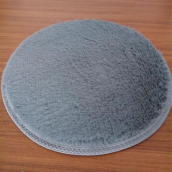 Bademåtte Skridsikker Absorberende Brusebad Badeværelsesmåtte Rund No.a7BY Red 80 diameter