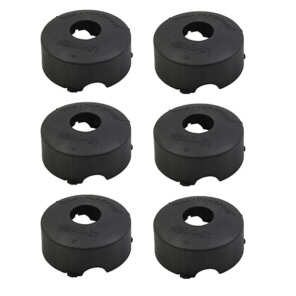Til Bosch ART 23 Combitrim / ART 26 Combitrim / ART 30 Combitrim Plæneklipper Trimmer Spole Kapsel Dæksel, Multicolor 6pcs