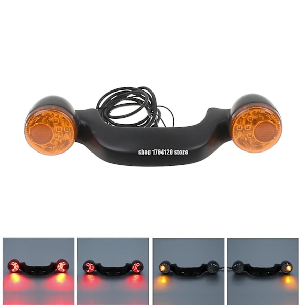 Motorsykkel Bakre Blinklys Brems Lys Bar Lampe For Harley Touring Street Glide Road Glide Road King Fltrx Flhx 2010-2020 2021 A Turn Signal Light