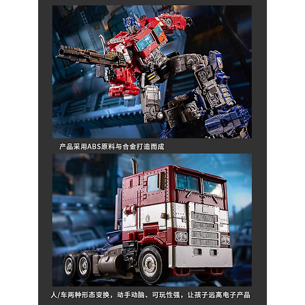 Transformationsleksaksfigur G1 Black Apple Ys01 Ys02 H6001-4 Planet Commander Action Transformable Robotleksaker för pojkgåva  (FMY) H6001-2 no box