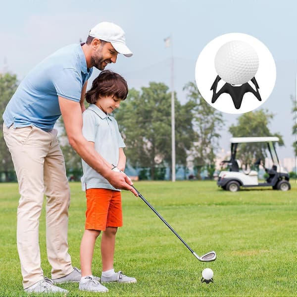 15 st Golfsimulator Tees, Plast Golf Tees Inomhus Golfmatta Tees Träning