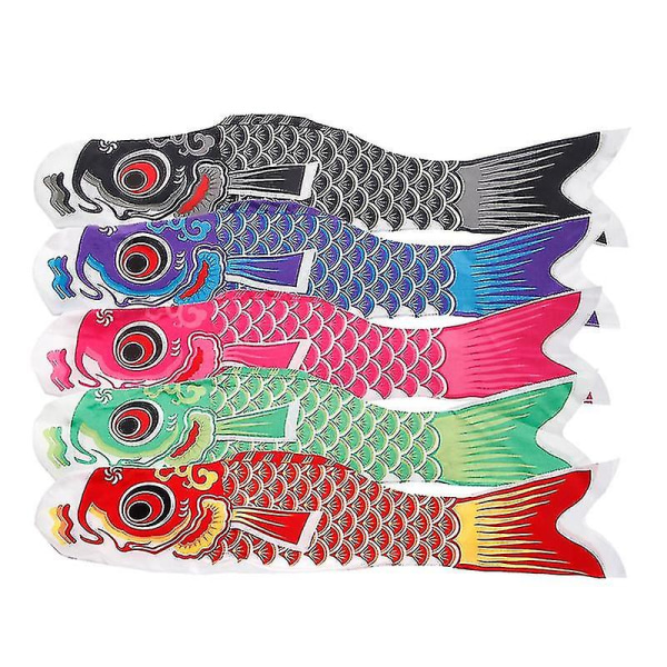 55cm 70cm 100cm 150cm Koi Nobori Karpevindesokk Koinobori Fargerik Fi 70cm Red