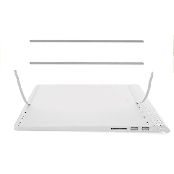 2 stk. skridsikre strimler til Microsoft Surface Book1/2 gummifødder bundudskiftning SHYTMV One Size