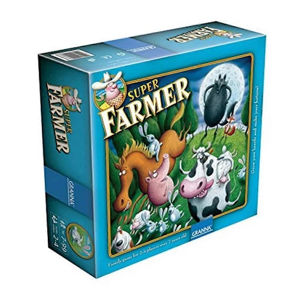 Super Farmer: Et Spil om Planlægning og Risiko - Tosproget Udgave Brætspil 1