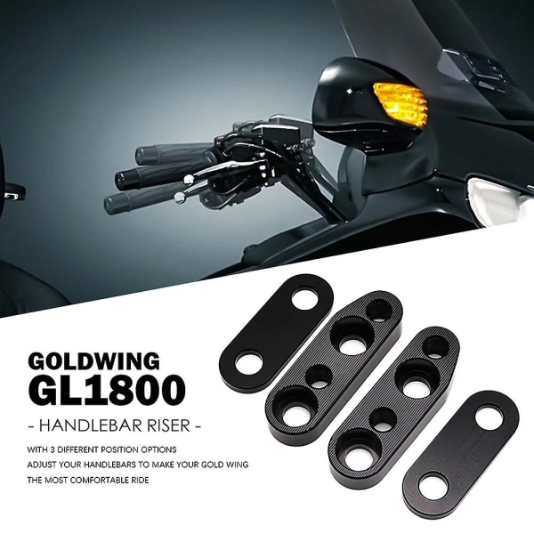 2024 Hot Selling Motorcykel Styrehøjder til Honda Goldwing GL1800 Tilbehør GL 1800 Dele F6B 2001-2017 Styreklamper Adapter GL1800 B