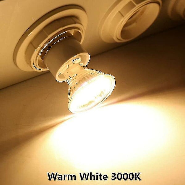 Mr11 Gu4 12v Led 4w Varm Hvid 3000k, Svarer Til 35w Halogenpærer, 120 Graders Strålevinkel, Pakke Med 4-