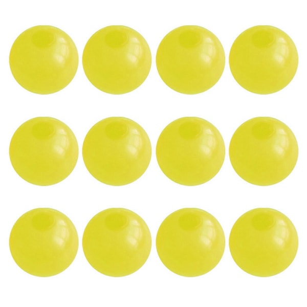 Glorbs - Glorbs-palloja, Glorbs-liimapalloja kattoon ja seinään, hehkuvat pimeässä liimastressit Yellow 12pcs