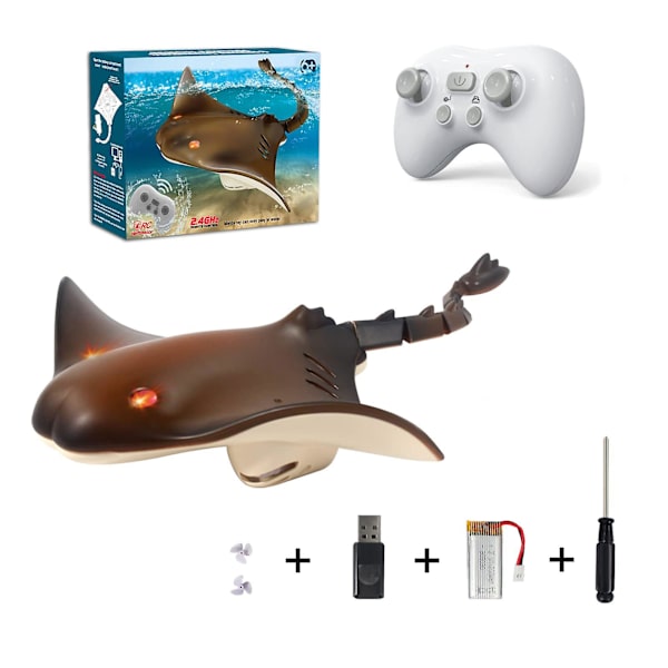 Manta Ray Pool Leksak Fjärrstyrd Hajbåt  [DmS]