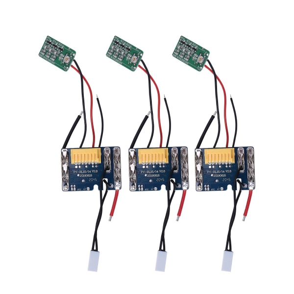 3 stk Bl1830 Li-ion Batteri Pcb Lading Beskyttelseskretskort For 18v 1.5ah 3ah 6ah 9ah Bl1815 B