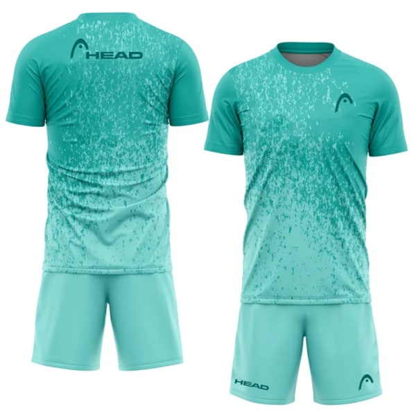 2024 Herre Åndbar Tennis Sportswear Sommer Udendørs Sport Badminton Træningstøj Løs Løb T-Shirt Kortærmet Dragt MTRG-1154 L