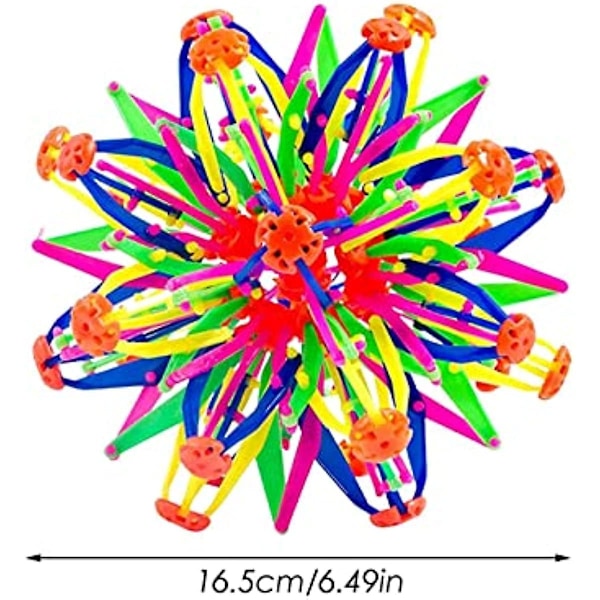 Udvidbar Magic Ball - Udvidende Bold Legetøj Sfære | Regnbue Krympende Bold Variation Magic Bold Stressaflastende Legetøj Til Voksne Børn
