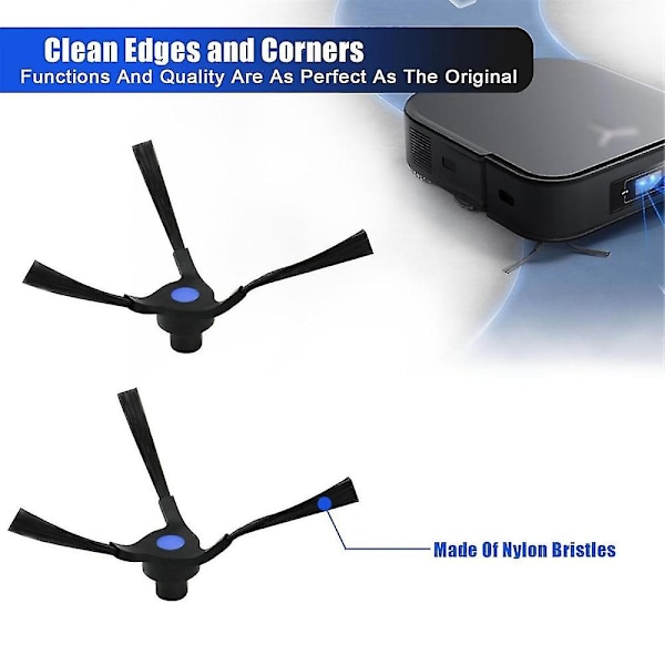 Sidebørstetilbehør for Deebot X2 / X2 Omni / X2 Pro DEX86 robotstøvsuger - reservedel