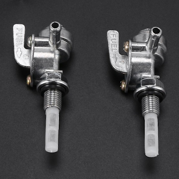 2x Bensinfördelare Bensinkran för Generator Gasmotor Bränsletankar