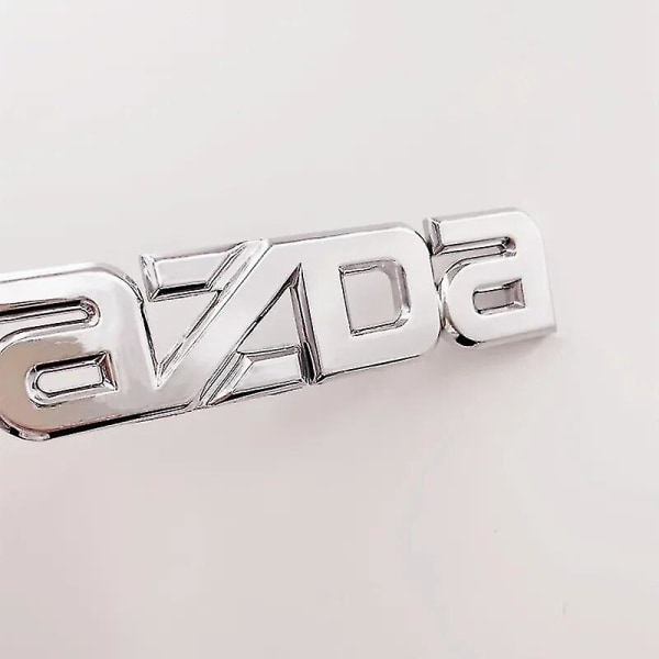 3D Krom Svarta ABS-bokstäver Baklucka baklucka Bilemblem Märkedekaler för Mazda 3 6 TillbehörBY Chrome MAZDA 6