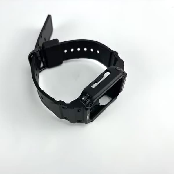 TPU urrem til Apple Watch Series 7/6/5/4/3/2 Sort 38/40/41 mm