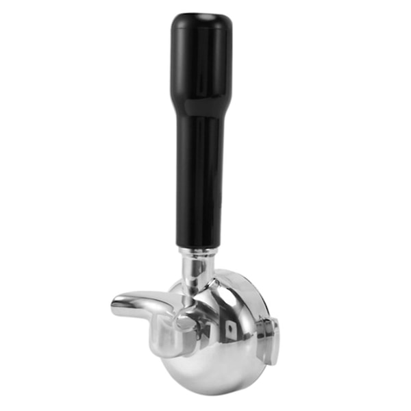 58mm Ruostumaton Teräs Kahvikoneen Suodattimenpidin Suodatinpidin / Expobar Kaksoissuulle/ E61/ Black  Silver