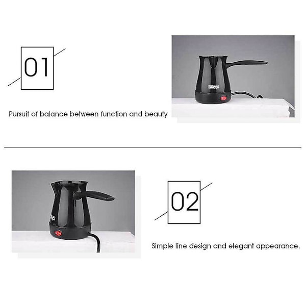 Elektrisk Kaffe Potte Tyrkisk Kaffe Maskine Kaffe Potte style 1
