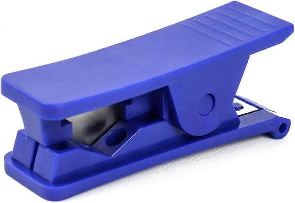 PVC Rørkutter Nylon Plastslangekutter for opptil 1/2\" OD PU PE Rør, Blå 4 Pakke [DB]