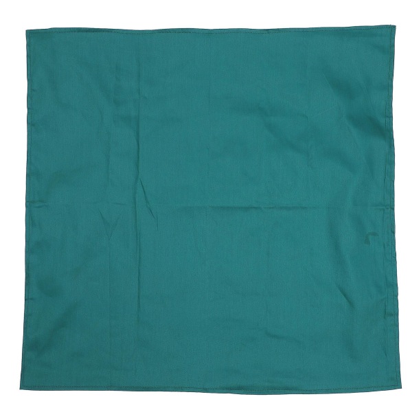 Professionell medicinsk tygsterilisering Bomullsduk medicinsk kirurgisk handduk Green 60X60CM