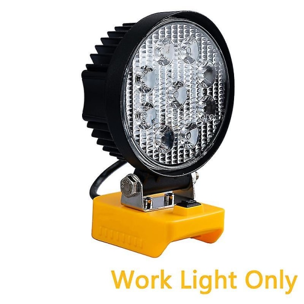 Til Dewalt Flexvolt 20v/60v Max Batteri 9ah Dcb609 Lithium-ion Dcb606 Dcb612 Dcb609 Dcb205 Dcb200 Dcb182 Batteri Til Dewalt 20vBY 15W Work Light
