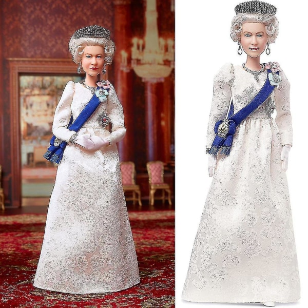 Queen Elizabeth II Platinum Jubilee Barbie Doll - Kunglighet, Monarki, Figur, Leksak, Present