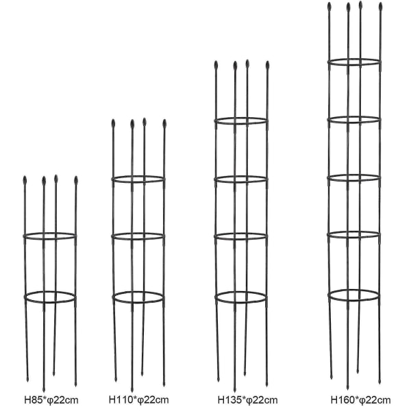 2023 Kasvien tuki Puutarha Kukkapuutarha Ristikko Viiniköynnös Klematis Kasvit Vahva H135*22cm